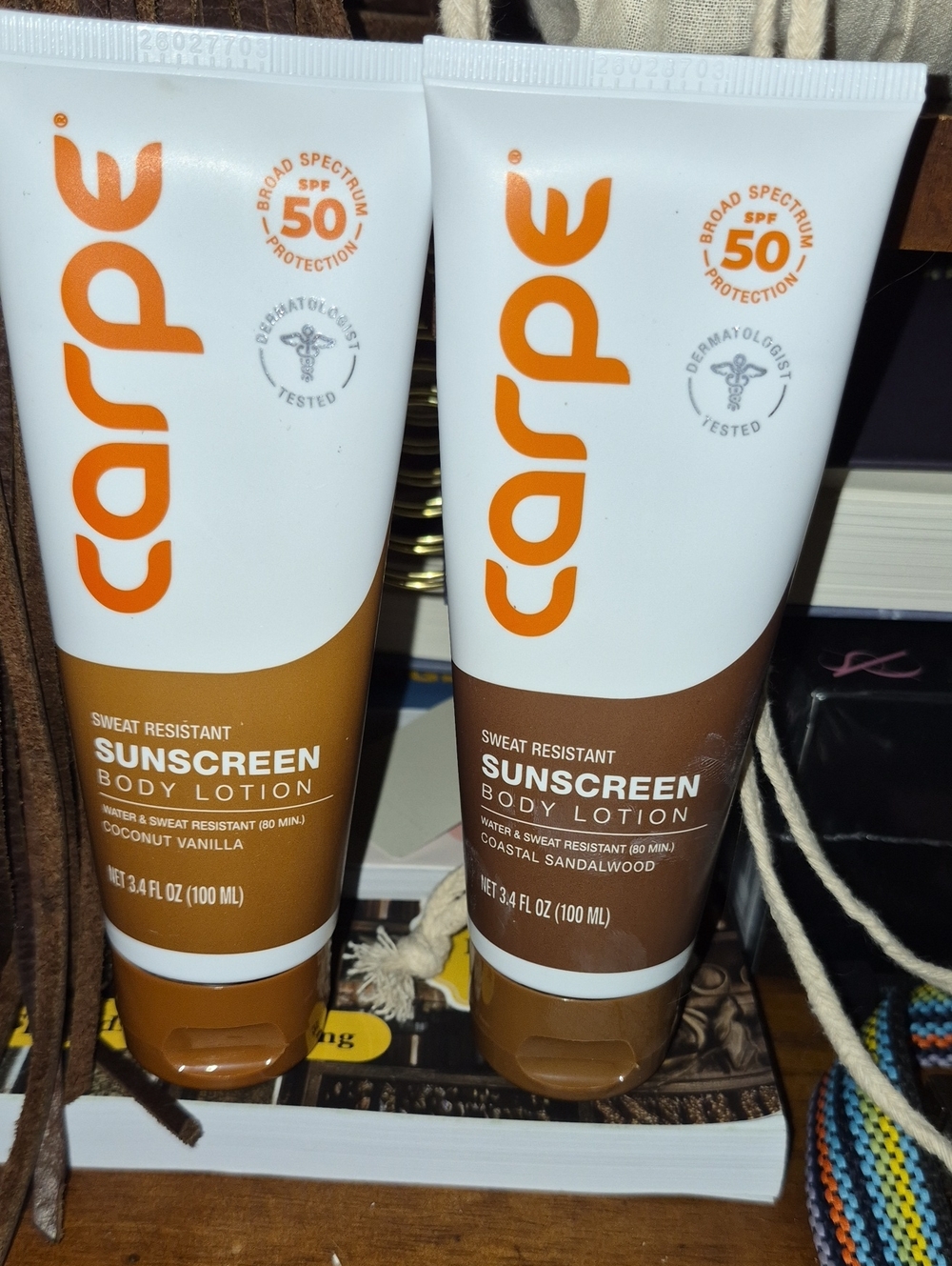 Carpe Sweat Resistant Sunscreen Body Lotion - New